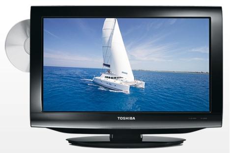toshiba 22DV703 22" Multi system lcd tv with region free dvd player built in